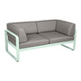 Fermob 2-Sitzer Club-Sofa 'Bellevie' Gletscherminze A7	, Taupe Grau B8