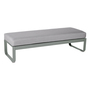Fermob Bellevie 2-Seater-Ottoman Lapiligrau C7, Flanellgrau 79