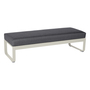 Fermob Bellevie 2-Seater-Ottoman Lehmgrau A5	, Graphitgrau A3