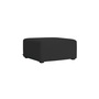HAY Living Mags Soft Ottoman B: 87 cm / T: 87 cm , Anthrazit 193 - Divina MD
