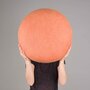 myfelt Filz Colour Pouf M Ø: 48 cm / H: 18 cm , Lachsfarben - Lea
