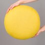 myfelt Filz Colour Pouf S Ø: 38 cm / H: 14 cm , Gelbgrün - Kata