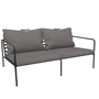 Houe Sofamodul 'Avon' Schwarz 12, Slate 64 - Sunbrella Heritage