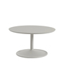 Muuto Soft Coffee Table Linoleum Grau / Grau, Ø: 75 cm