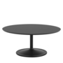 Muuto Soft Coffee Table Nanolaminat Schwarz / Schwarz, Ø: 95 cm
