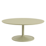 Muuto Soft Coffee Table Laminat Beige-Grün / Beige-Grün, Ø: 95 cm