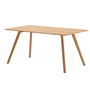 Objekte unserer Tage Tisch Meyer 23 von Objekte unserer Tage Oak matt lacquered, T: 160 cm
