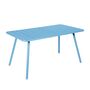 Fermob Luxembourg Tisch Maya Blau E1, 143 x 80 cm