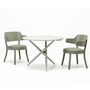 Horgenglarus Pop-Up Seley Lounge Monochrom mit Sitz- und Rückenpolster von horgenglarus Filzgleiter, Buche Olive Antikmatt BD440AM - Rohi Cento Ray