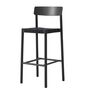 &Tradition Barhocker Betty TK15 von &Tradition Schwarz m. schwarzem Gurtband