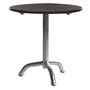 Manufakt Kleiner Clubtisch 'Bättig' Matt Erdbraun, Ø: 50 cm	