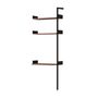 &Tradition Rombe Add-on Desk IF5 von &Tradition Anthrazit Walnuss lackiert