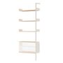 &Tradition Rombe Add-on Cabinet IF6 von &Tradition Alabaster Eiche lackiert