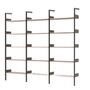&Tradition Regalsystem F Rombe IF4 & IF4 & IF4 von &Tradition Anthrazit Walnuss lackiert