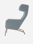 Softline Havana Ohrensessel - Felt Melange - 292 Light Grey
