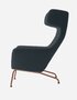 Softline Havana Ohrensessel - Felt Melange - 295 Black
