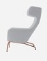 Softline Havana Ohrensessel - Felt Melange - 612 Light Grey