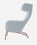 Softline Havana Ohrensessel - Felt Melange - 641 Light Blue