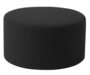 Softline Drums Hocker / Beistelltisch L - Felt - 636 Black