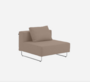 Softline Ohio Sofa-Einzelelemente-Felt Melange - 849 Light Brown