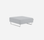 Softline Ohio Hocker/Ottomane-Felt Melange - 612 Light Grey