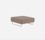 Softline Ohio Hocker/Ottomane-Felt Melange - 849 Light Brown
