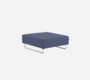Softline Ohio Hocker/Ottomane-Felt Melange - 859 Berry