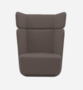 Softline Basket Sessel mit hohem Rücken - Felt Melange - 635 Brown