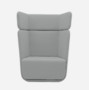 Softline Basket Sessel mit hohem Rücken - Vision - 445 Grey