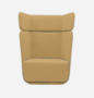 Softline Basket Sessel mit hohem Rücken - Vision - 454 Mustard Yellow