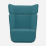 Softline Basket Sessel mit hohem Rücken - Vision - 455 Petrol