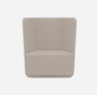 Softline Basket Sessel mit niedrigem Rücken - Felt Melange - 619 Sand