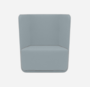 Softline Basket Sessel mit niedrigem Rücken - Vision - 442 Light Blue