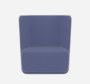 Softline Basket Sessel mit niedrigem Rücken - Vision - 450 Purple