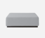 Softline Nevada Hocker / Ottomane-Felt Melange - 612 Light Grey