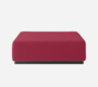 Softline Nevada Hocker / Ottomane-Felt - 622 Rust Red