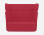 Softline Basket Sofa - Felt - 588 Red