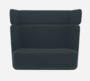 Softline Basket Sofa - Felt Melange - 295 Black
