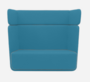 Softline Basket Sofa - Felt Melange - 582 Blue