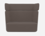 Softline Basket Sofa - Felt Melange - 635 Brown