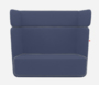 Softline Basket Sofa - Felt Melange - 859 Berry