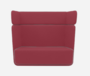 Softline Basket Sofa - Vision - 448 Dark Red