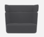 Softline Basket Sofa - Vision - 449 Anthracite