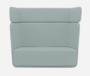 Softline Basket Sofa - Vision - 452 Turquoise