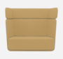 Softline Basket Sofa - Vision - 454 Mustard Yellow