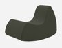 Softline Grand Prix XL Schaukelsessel - Felt Melange - 294 Dark Green