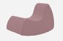 Softline Grand Prix XL Schaukelsessel - Felt Melange - 299 Antique Pink