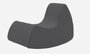 Softline Grand Prix XL Schaukelsessel - Felt Melange - 623 Dark Grey