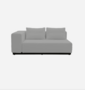 Softline Nevada Sofa / Sofaelement-Felt Melange - 620 Stone Grey