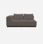 Softline Nevada Sofa / Sofaelement-Felt Melange - 300 Dark Brown